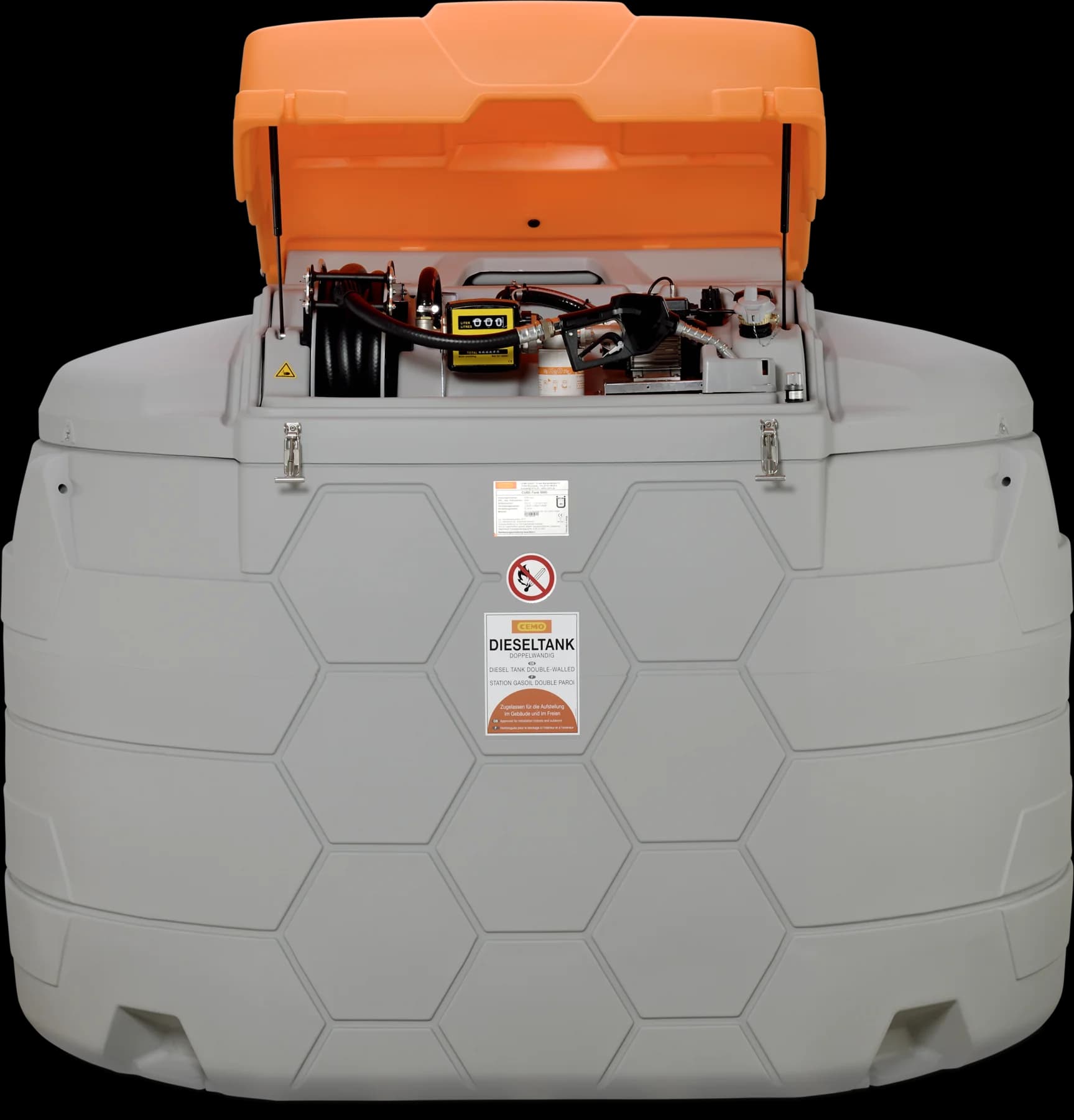 CEMO CUBE spremnik za dizel 5000 L Outdoor Premium